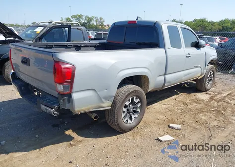 2021 Toyota Tacoma Sr5 из США, поврежденный, VIN 3TYSX5EN1MT006886